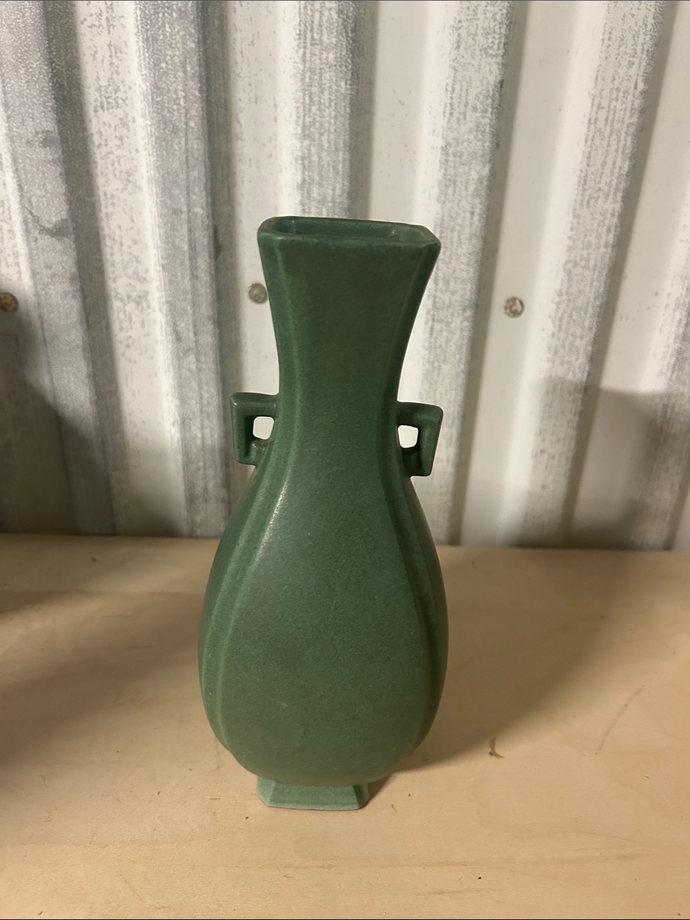 Green Ceramic Decorative Vase - Home Accents